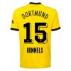 Camiseta de fútbol Borussia Dortmund Hummels 15 Primera Equipación 23-24 - Hombre